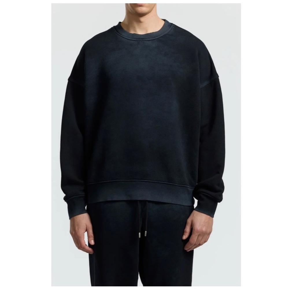 Cotton Citizen Boston Crewneck Pullover Sweatshirt Vntg Black Size Medium Unisex